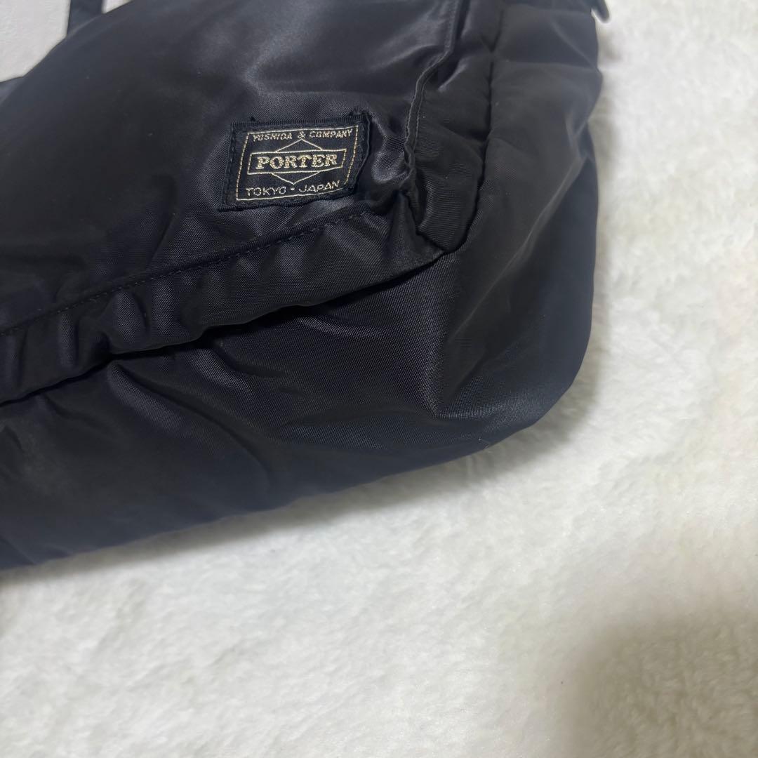 【美品】PORTER ポーター タンカー ビジネスバッグブラック ナイロン