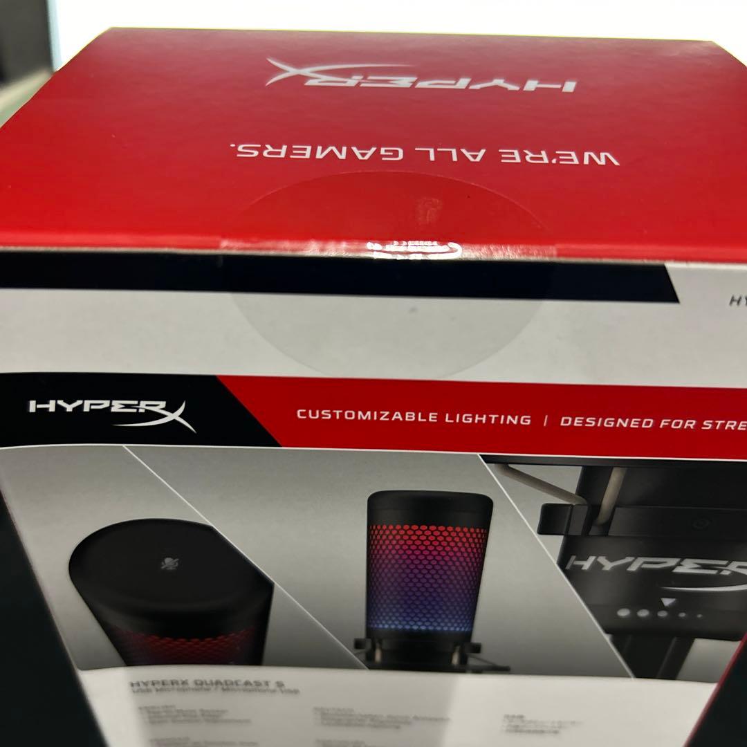 HyperX QuadCast S スタンドアロンマイク