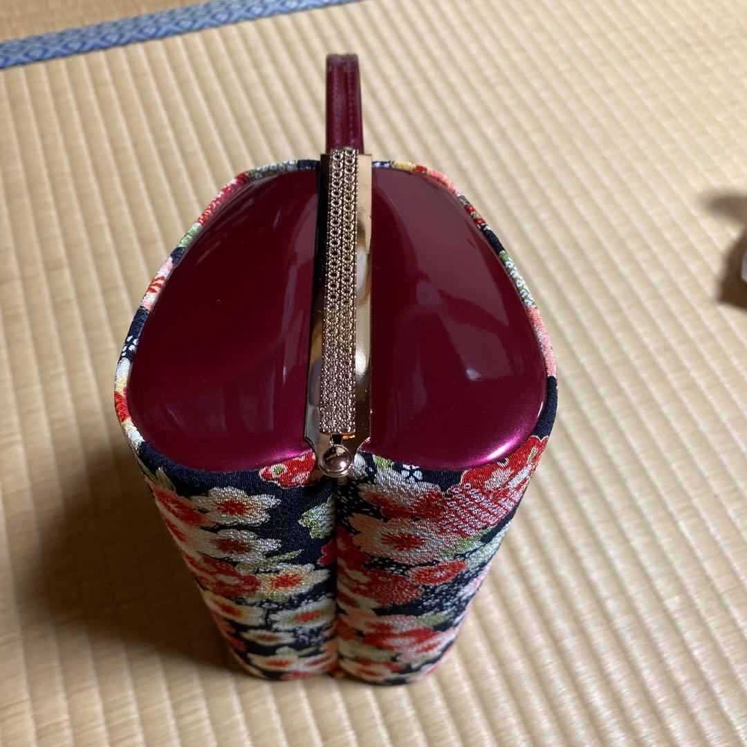 メルカリ市中だけお値下げ　県民共済正絹振袖フルセットグリーン金赤黒　ぽっちゃり