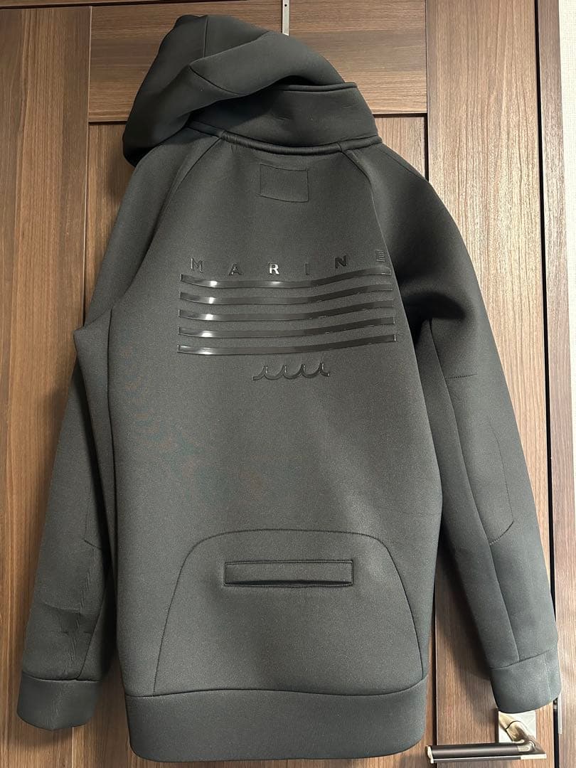 muta MARINEボンディングダブルジッパーパーカー