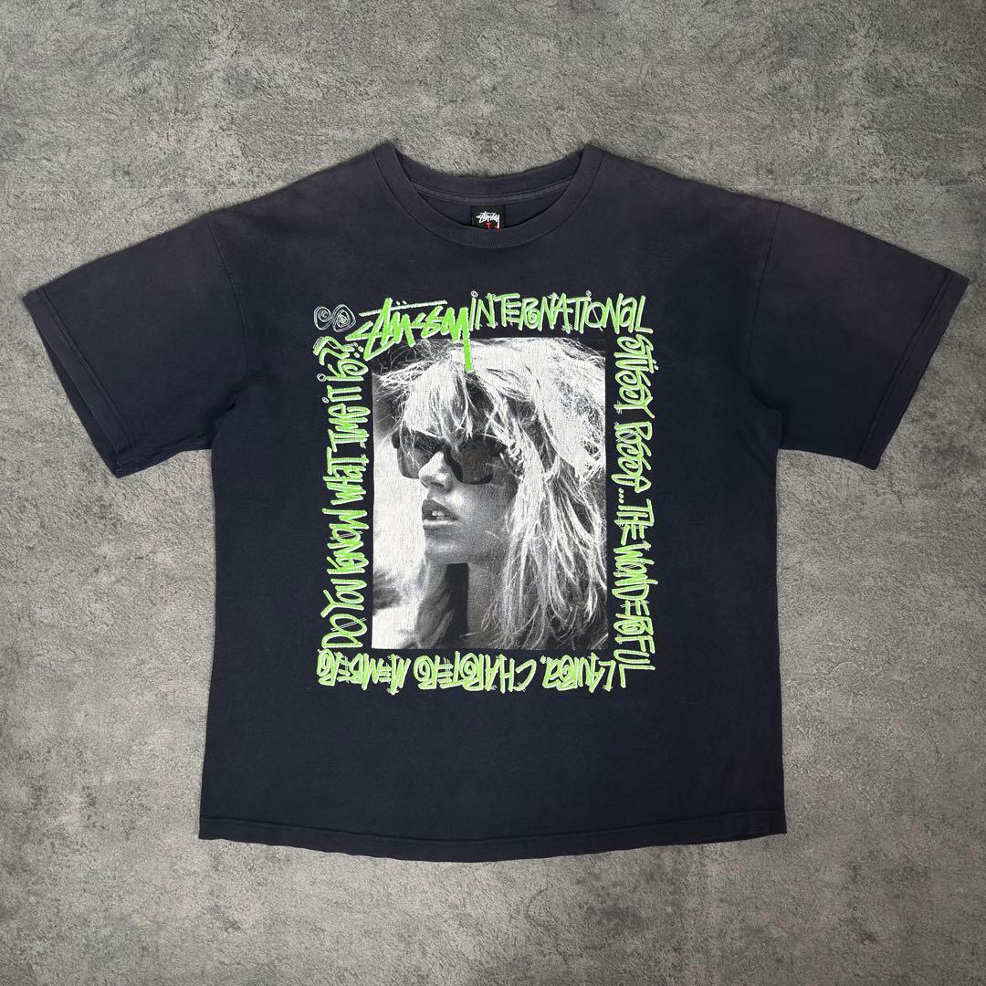 stussy 00s ローラ Tシャツ ステューシー LAURA ビンテージ