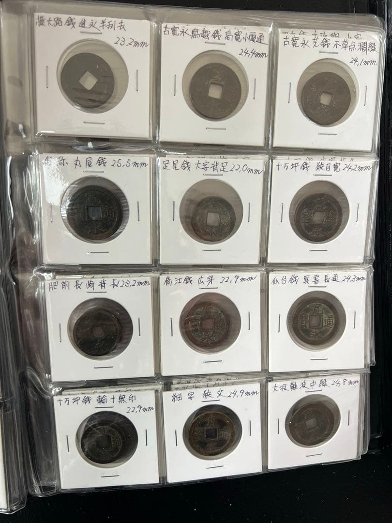 穴銭　寛永銭ブック2冊　128種類他