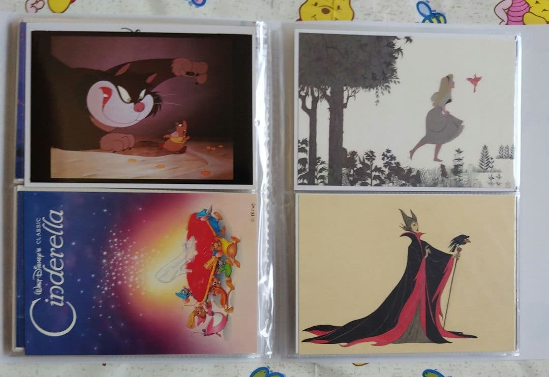 ディズニーポストカードまとめ売り　 （ファイル①）
