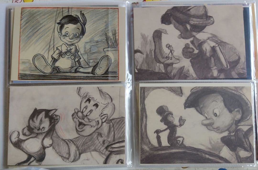 ディズニーポストカードまとめ売り　 （ファイル①）