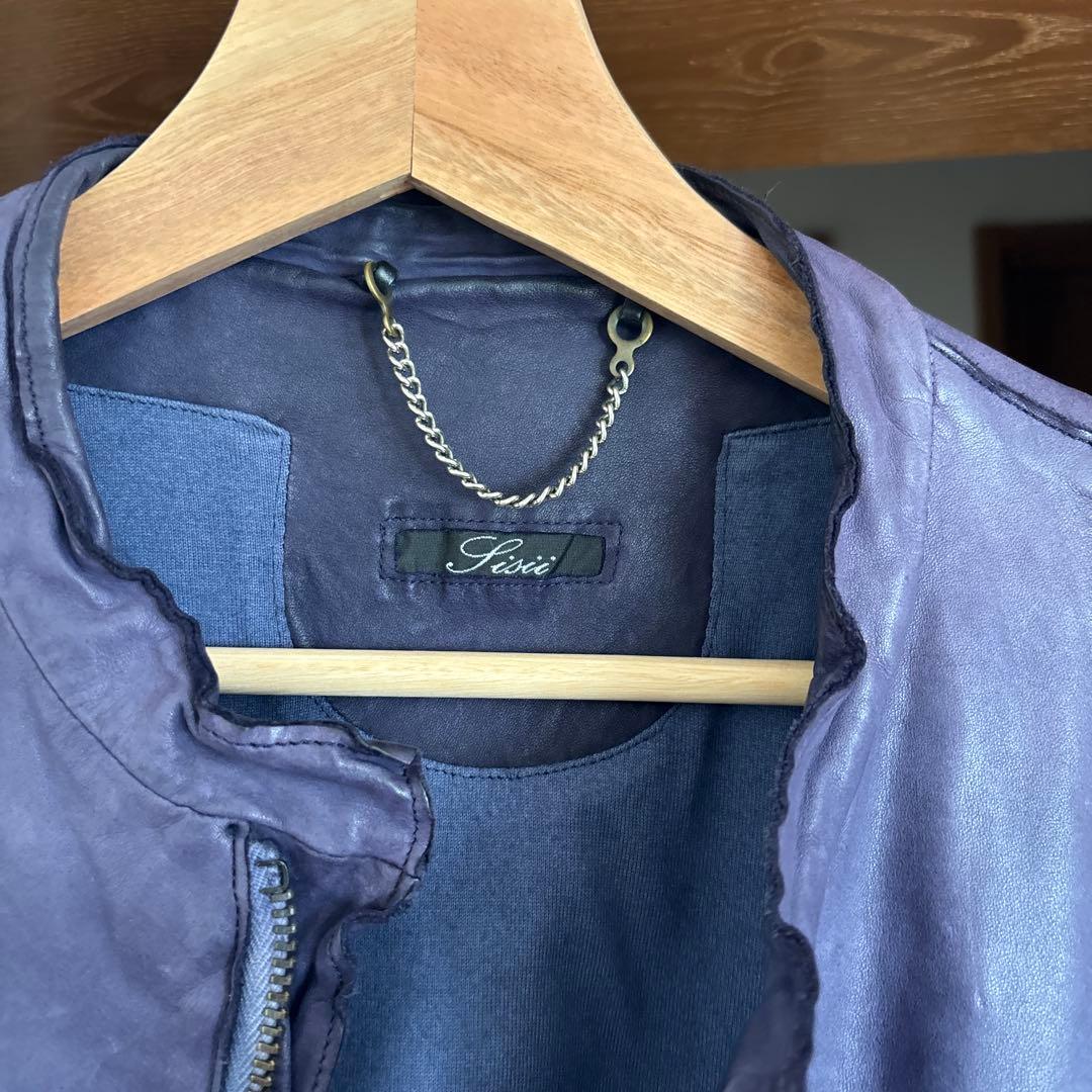 sisii シングルレザージャケット