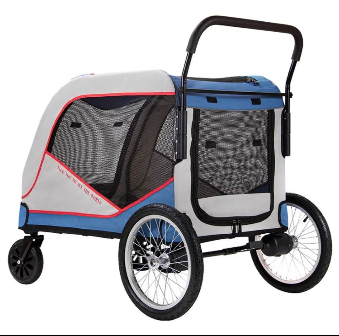 ペットカート 犬カート ペットバギー 犬用キャリーカート大型犬 多頭