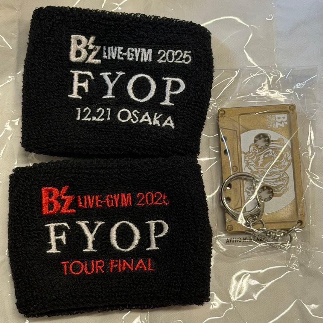 B'z カセットチャーム　リストバンド　ファイナル　3種　12/21 2025
