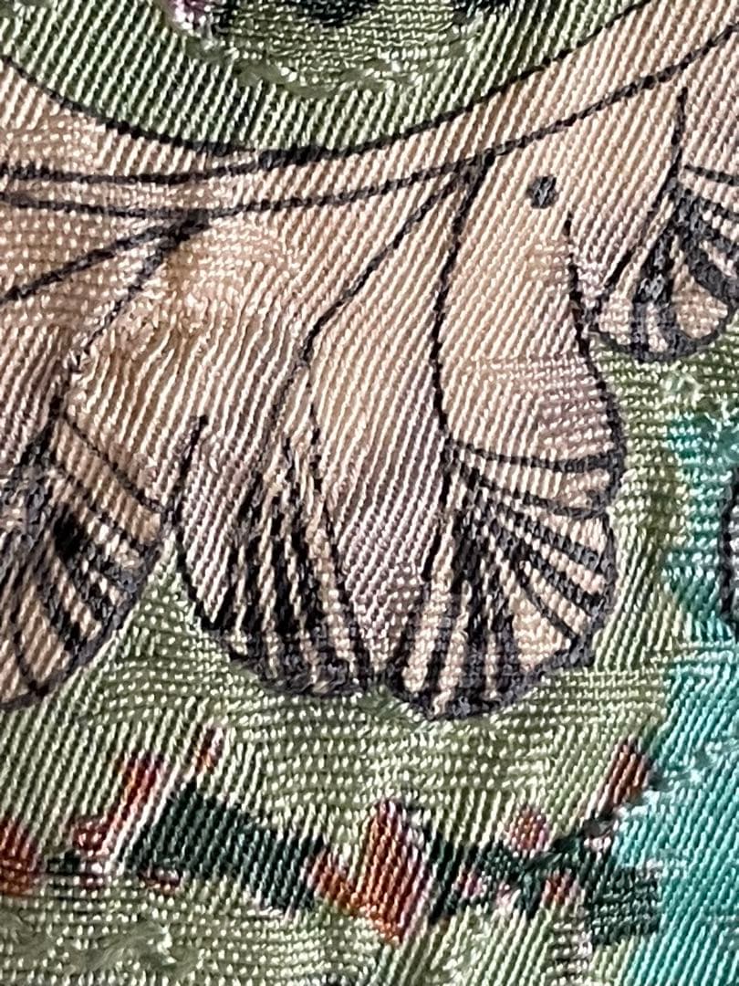 デイブ様リクエスト辻が花付下げ訪問着 正絹着物トールサイズ裄丈67帯セット