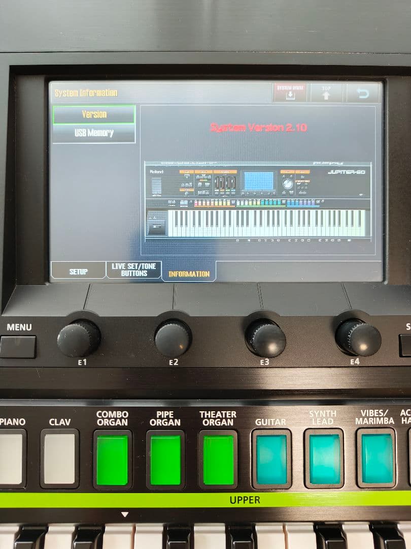 Roland JUPITER-80 シンセサイザー＋ゲーターフライトケース付き