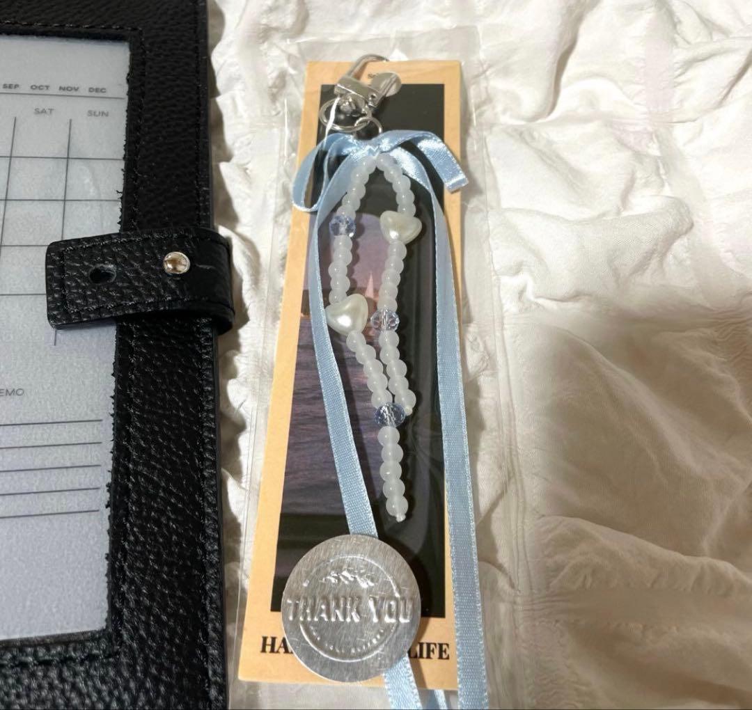 1点のみ 韓国 バインダー ブラック リフィル レザー 牛革 現金 貯蓄