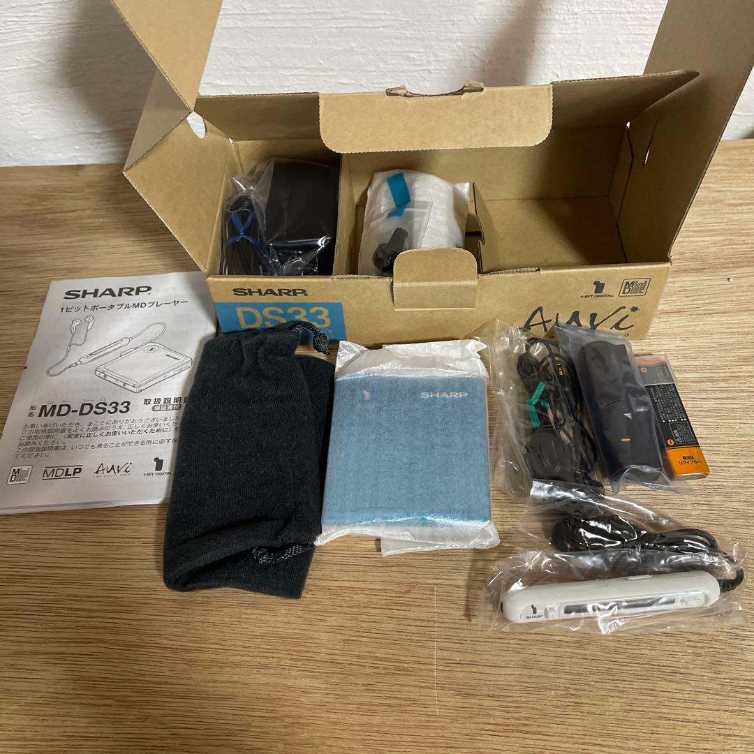 SHARP MD-DS33-A ブルー系　未使用
