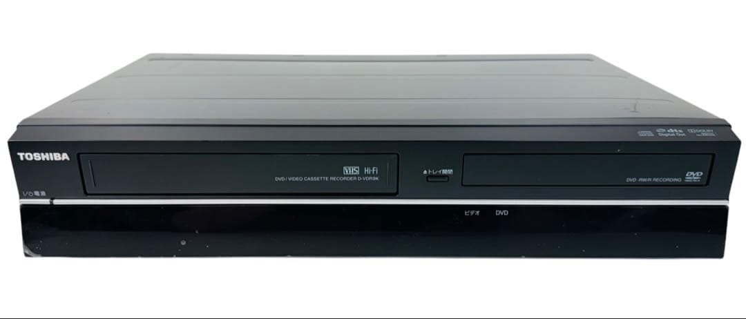 東芝 ダビング機能搭載 VHS ビデオ一体型 DVDレコーダー D-VDR9K
