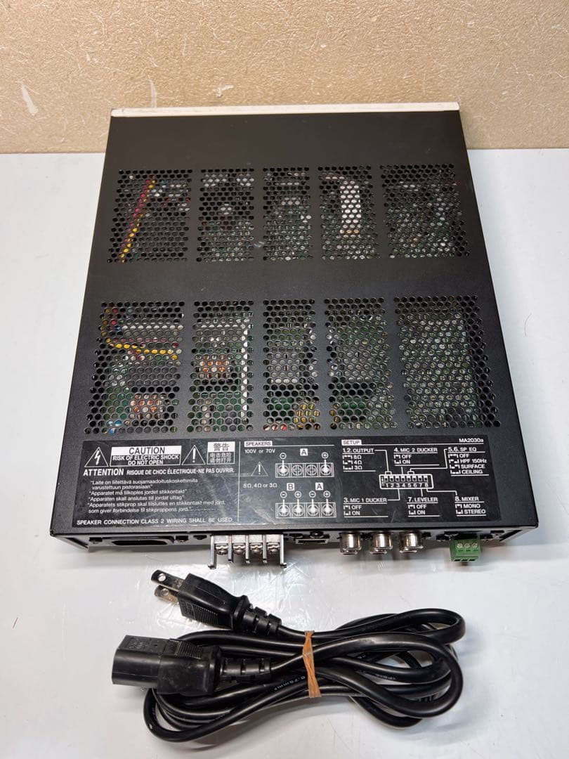 YAMAHA ヤマハ　パワーアンプ MA-2030a