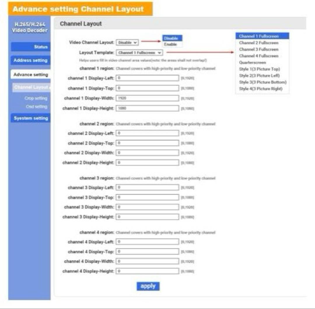 HD Video Decoder ビデオ オーディオ デコーダ　エンコーダー