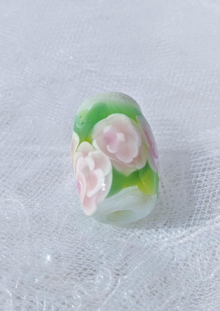 吉田正子トンボ玉（拾壹）　ガラス玉に込めた日本画　和のこころ　癒しの伝統美術