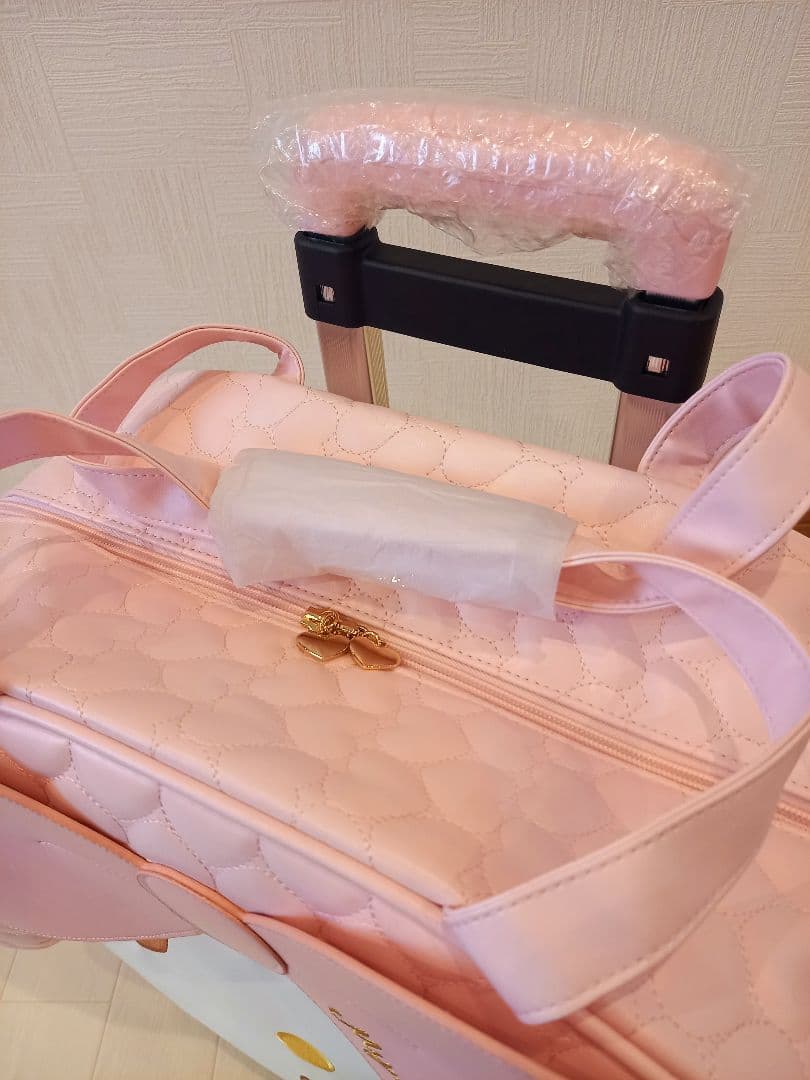 希少　サンリオ　マイメロ ダイカット フェイス　キャリーケース　バッグ　未使用