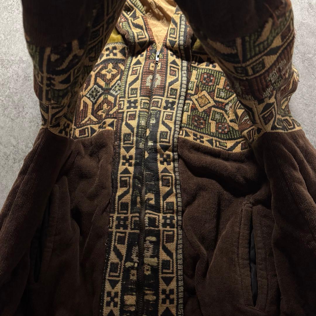 【激レア】90s vintage native pattern JKT XL