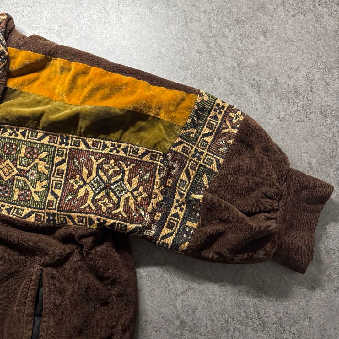 【激レア】90s vintage native pattern JKT XL