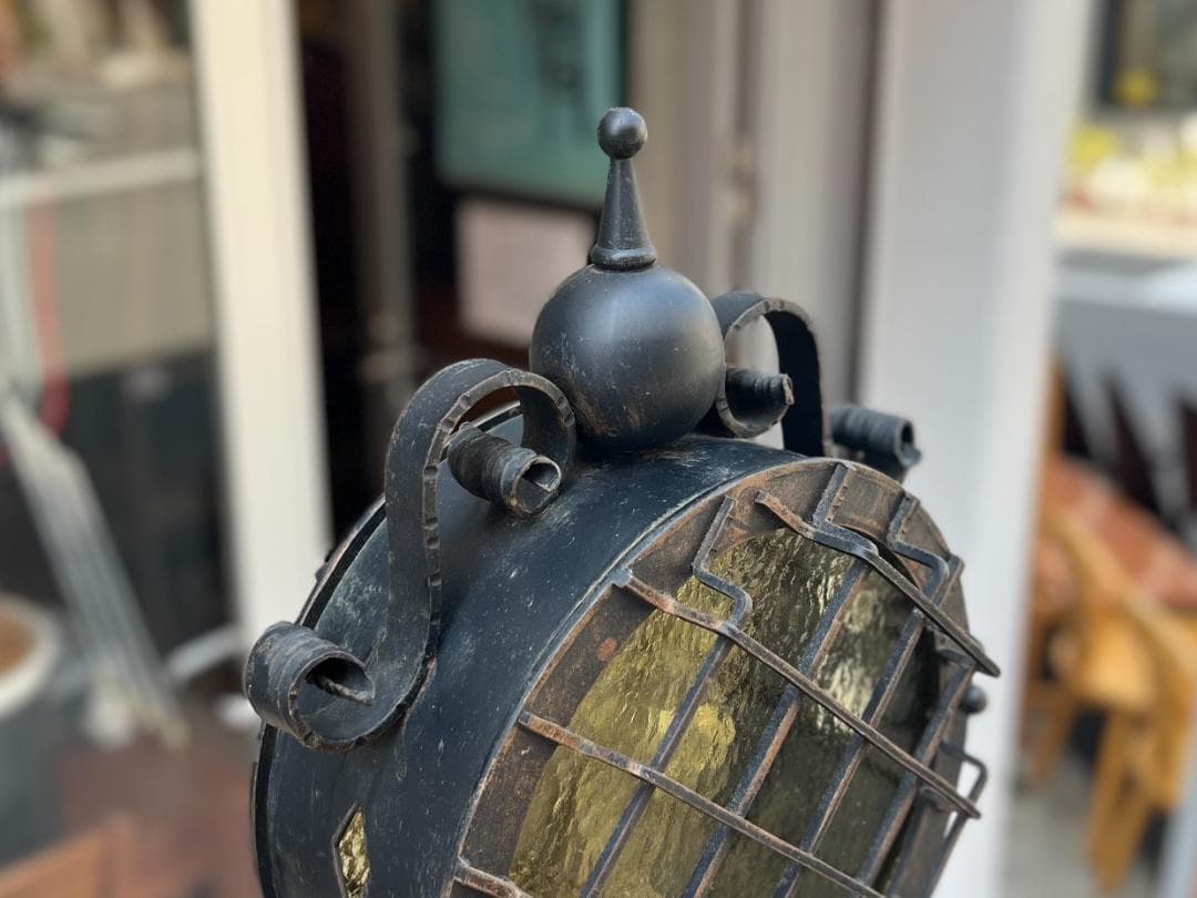 1点モノ☆アンティーク風／フロアランプ／街灯風／スチームパンク／ヴィンテージ風