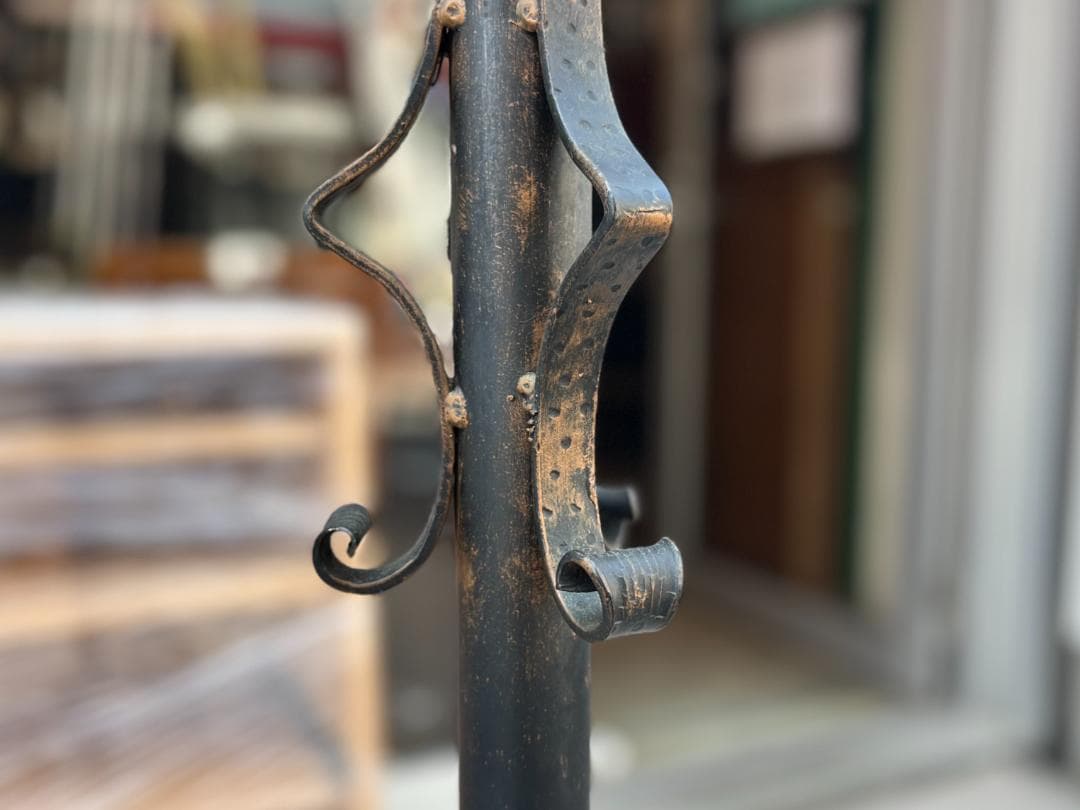 1点モノ☆アンティーク風／フロアランプ／街灯風／スチームパンク／ヴィンテージ風