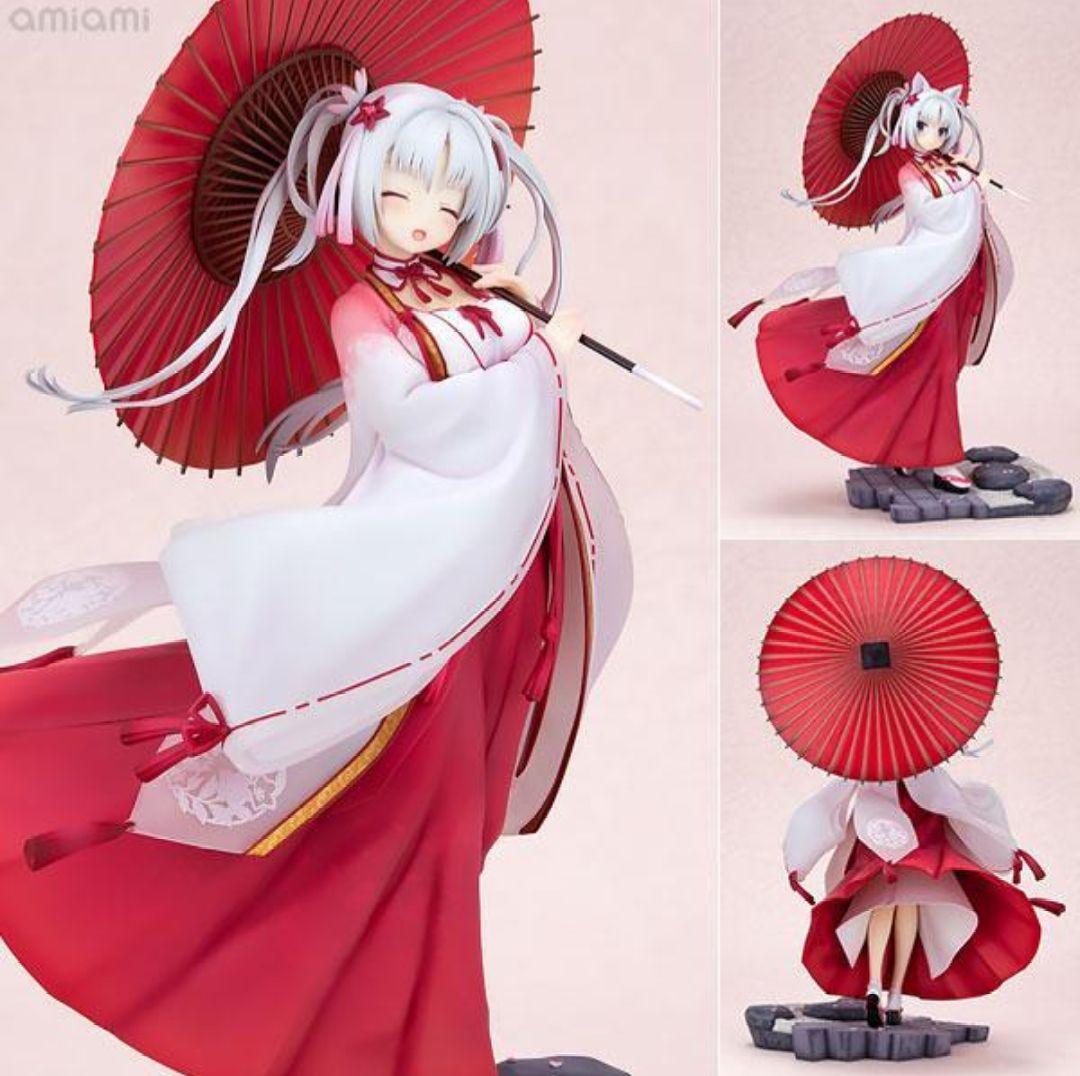 新品　ゆずソフト　千恋＊万花　朝武芳乃　フィギュア　あみあみ限定版