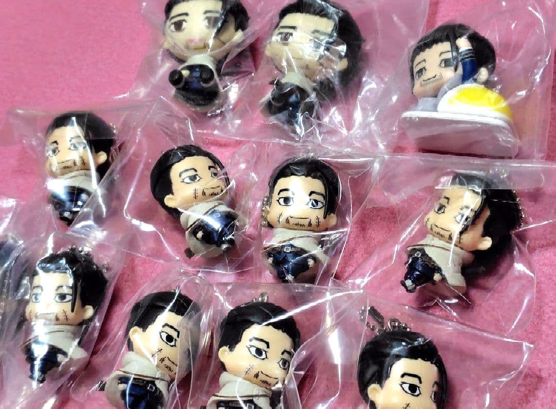 【13点セット】ゴールデンカムイ 尾形百之助 フィギュアキーホルダー