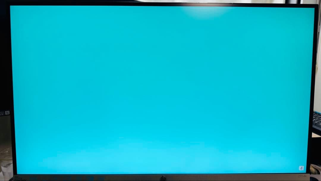 HP 27f 4K UHD 27インチ ディスプレイ モニター