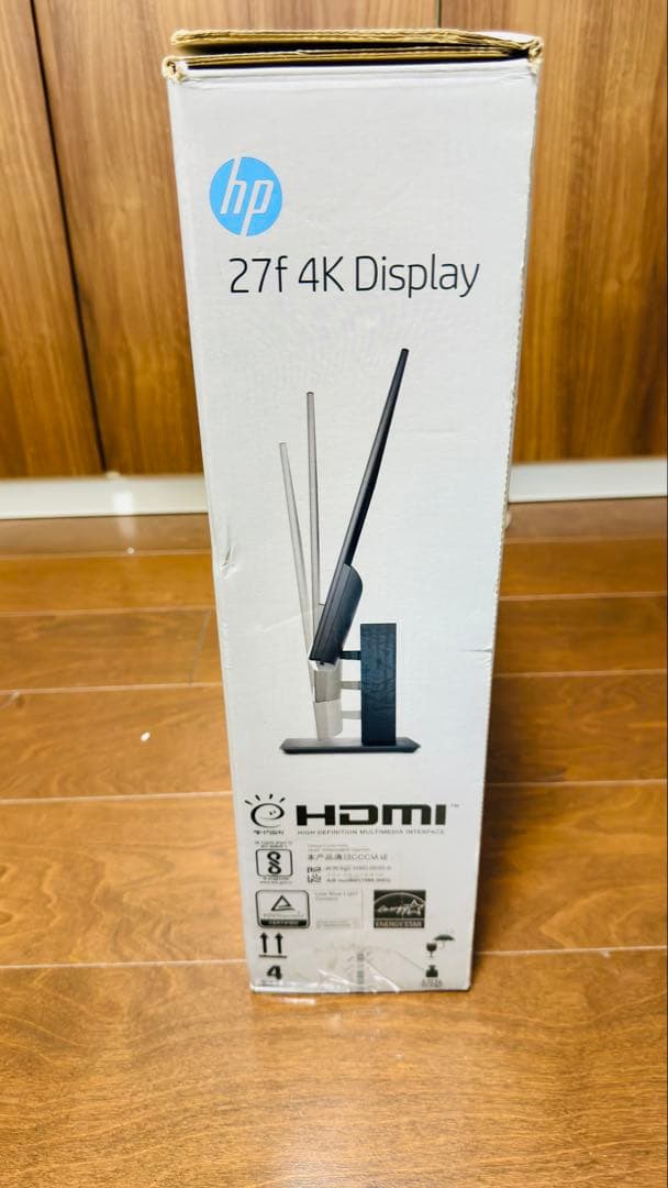 HP 27f 4K UHD 27インチ ディスプレイ モニター