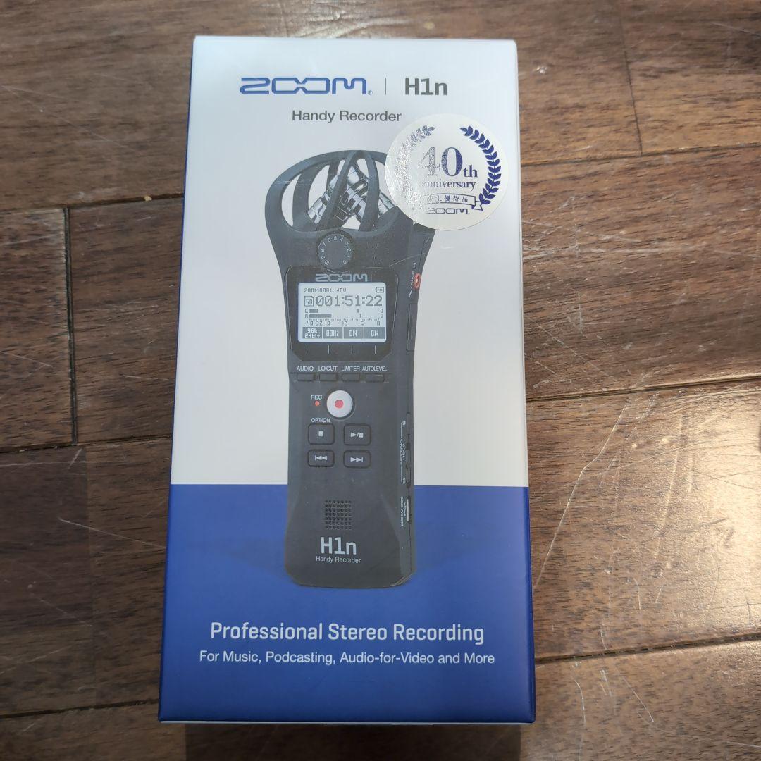 ZOOM H1n ハンディレコーダー　新品未使用
