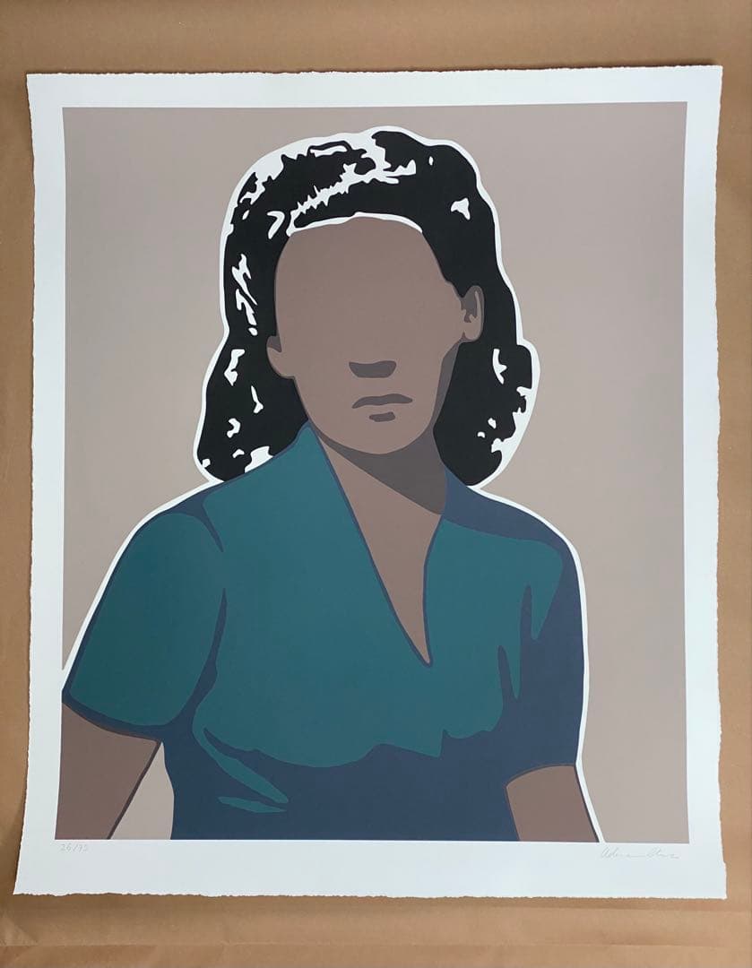 Adriana Oliver アドリアナオリバー　シルクスクリーン版画