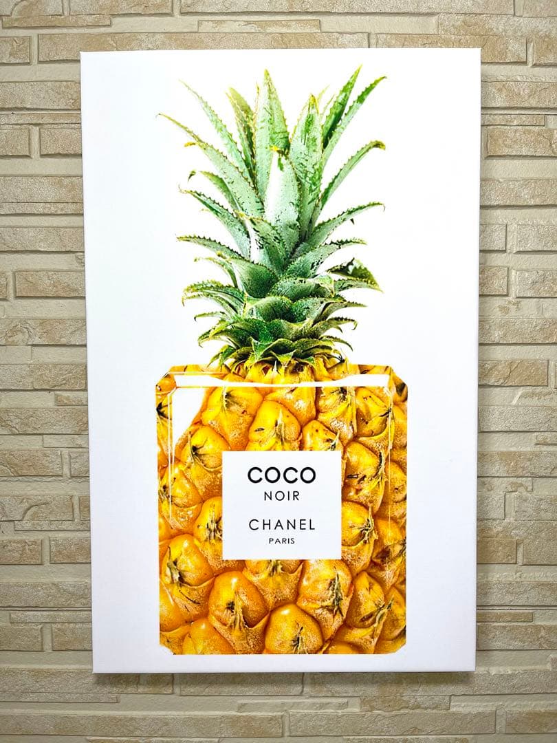 No.93木枠付きキャンバスアート　ブランドアートポスター　香水　chance