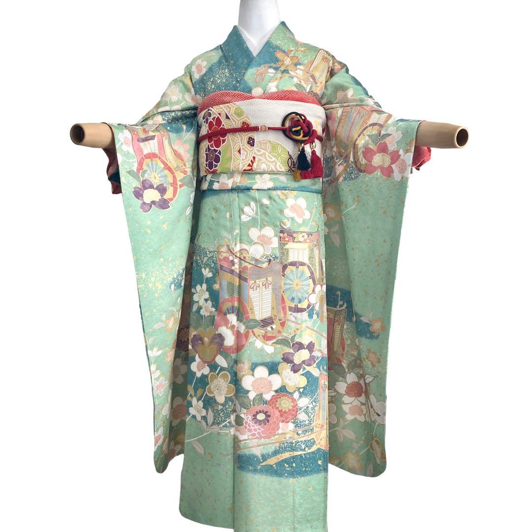 ★ナギサです★™️ 古典柄　振袖5点セット‼️振袖セット フルセット NO63