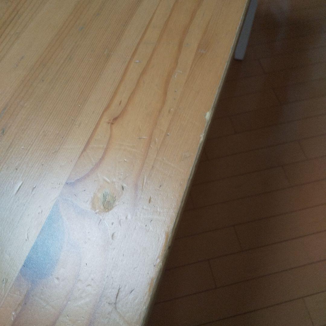 送料込み IKEA パイン材ダイニングテーブル