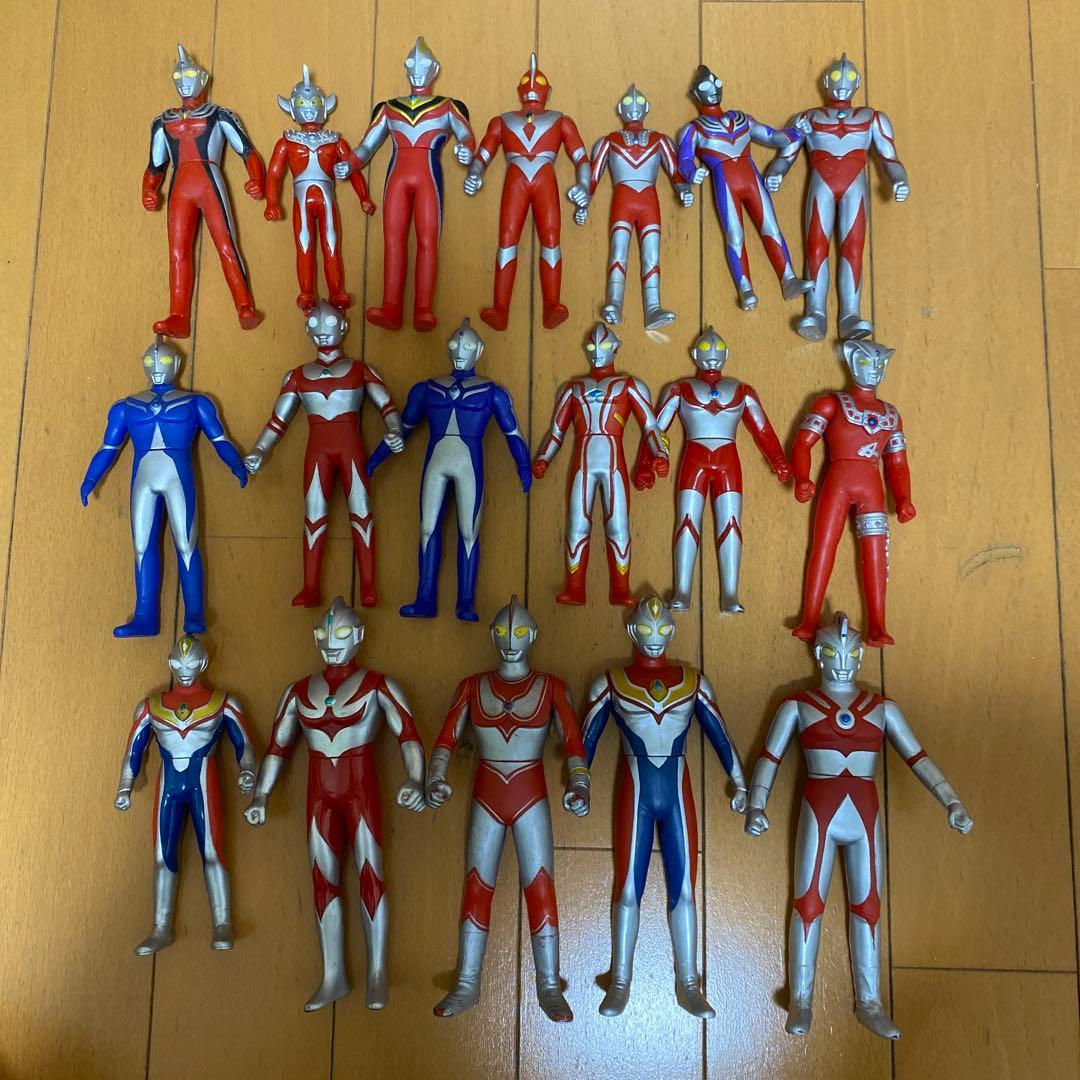 ウルトラマン　ソフビ　まとめ売り