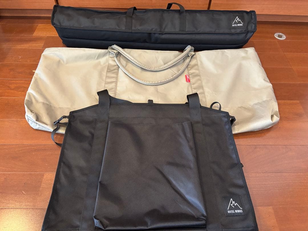 ラーテルワークス　ウッドパネルテーブル　キャリーバッグ　セットHIDEOUT