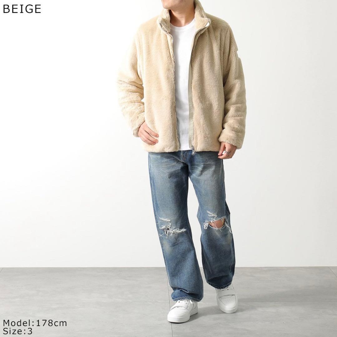 新品　タトラス　エコファーブルゾン　ジャケット　ASTONI ベージュ　メンズ