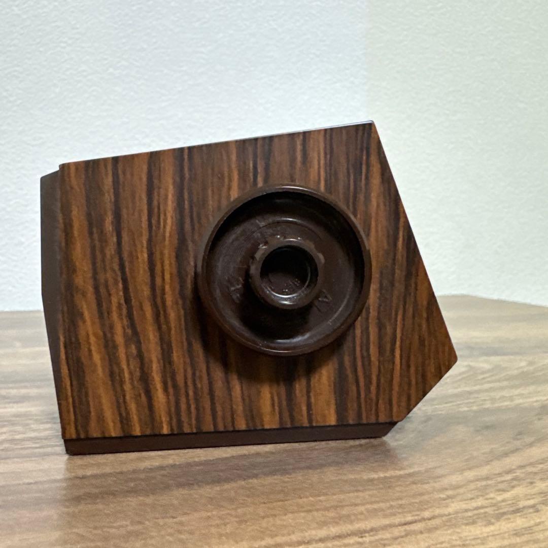 パタパタ時計 シチズン CITIZEN 7RD020 木目調 置時計