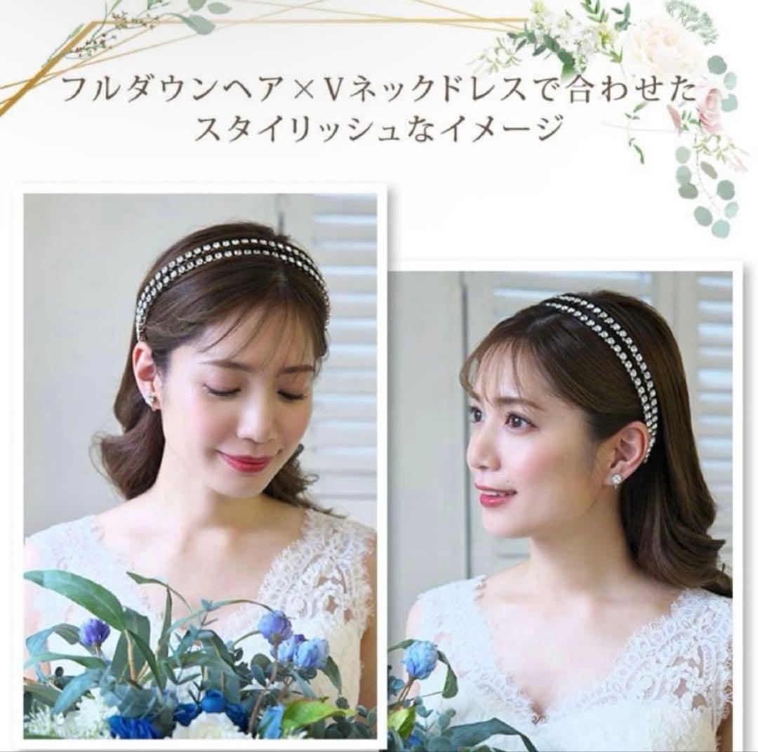 LoveTiara クリスタル 2連カチューシャティアラ オリジナルケース付き