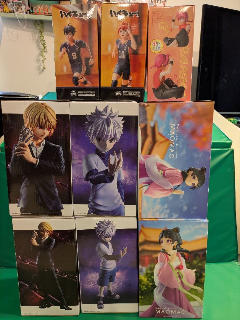 HUNTERXHUNTERなど　プライズフィギュアまとめ売り９個セット