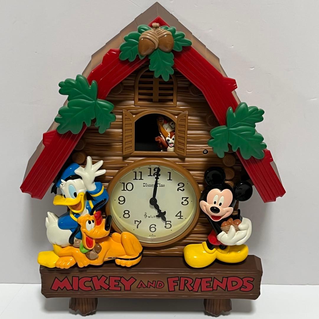 ましゅまろ セイコー ディズニータイム 振り子時計 壁掛け時計