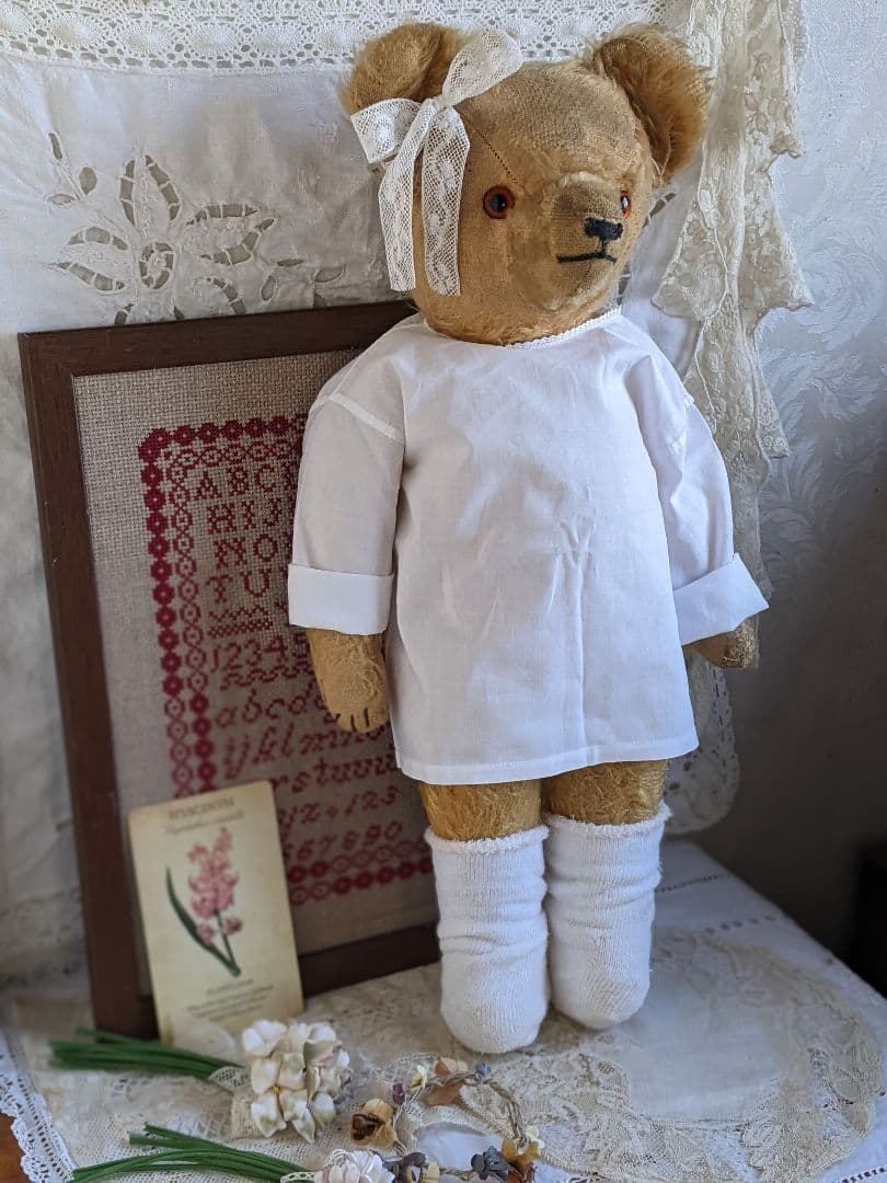 【r】アンティークベア　アンティークテディベア　ドイツ