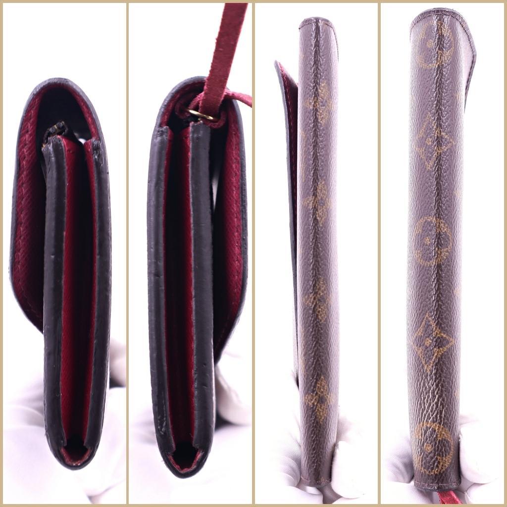 美品 LOUIS VUITTON エミリー 長財布 モノグラム M41943