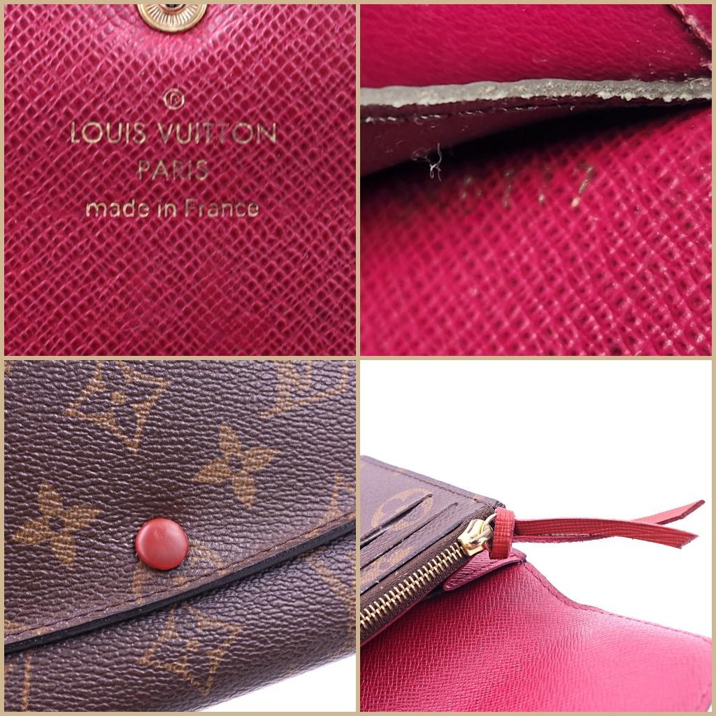 美品 LOUIS VUITTON エミリー 長財布 モノグラム M41943