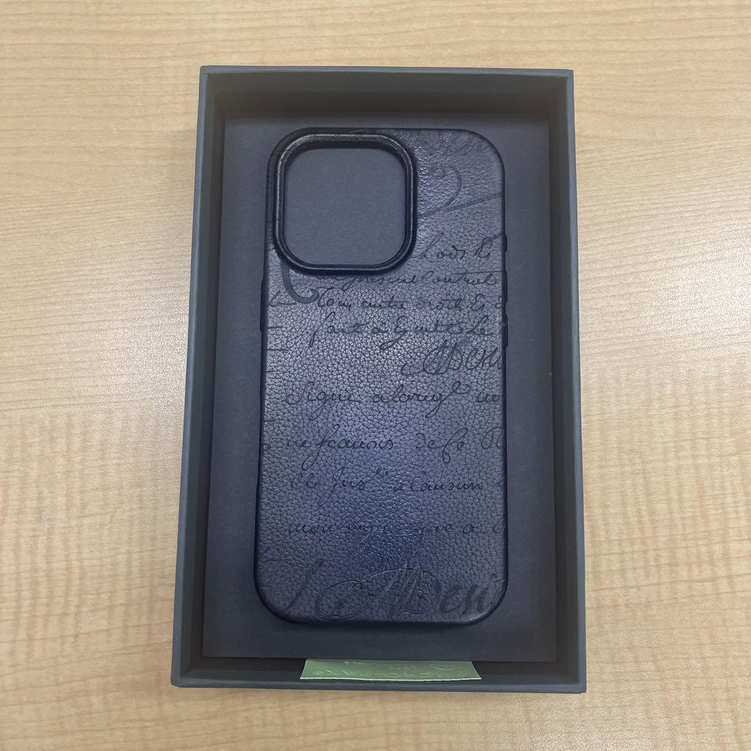 BERLUTI スクリットレザー iPhone16proケース 美品