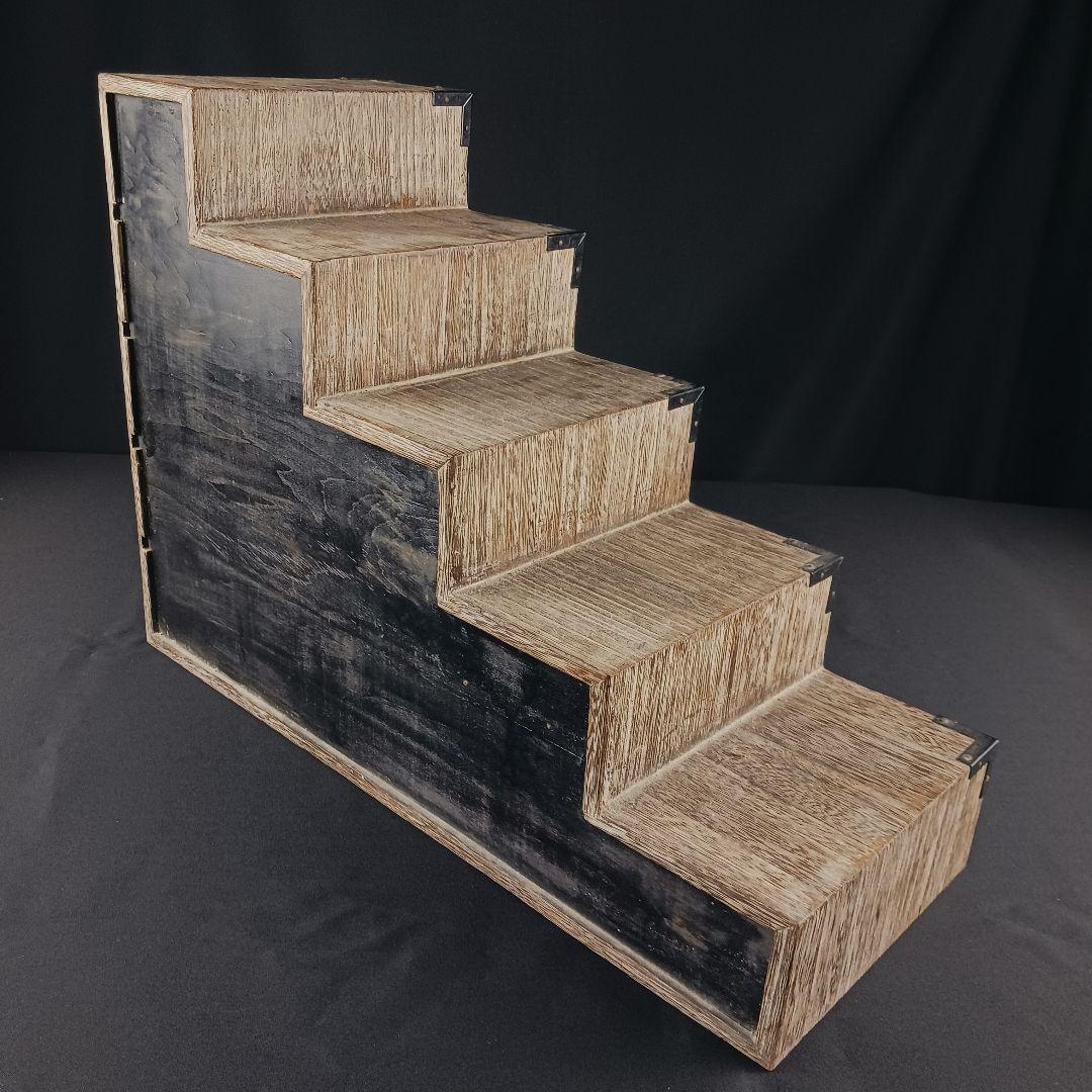 Y2293-36 桐製 階段箪笥 五段 高さ36㎝ 和ダンス 小型