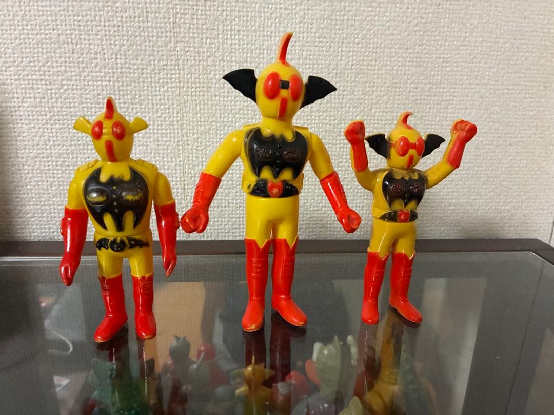 ☆当時物☆ブルマァク・タカトク　アクマイザー3 イビル　3種セット