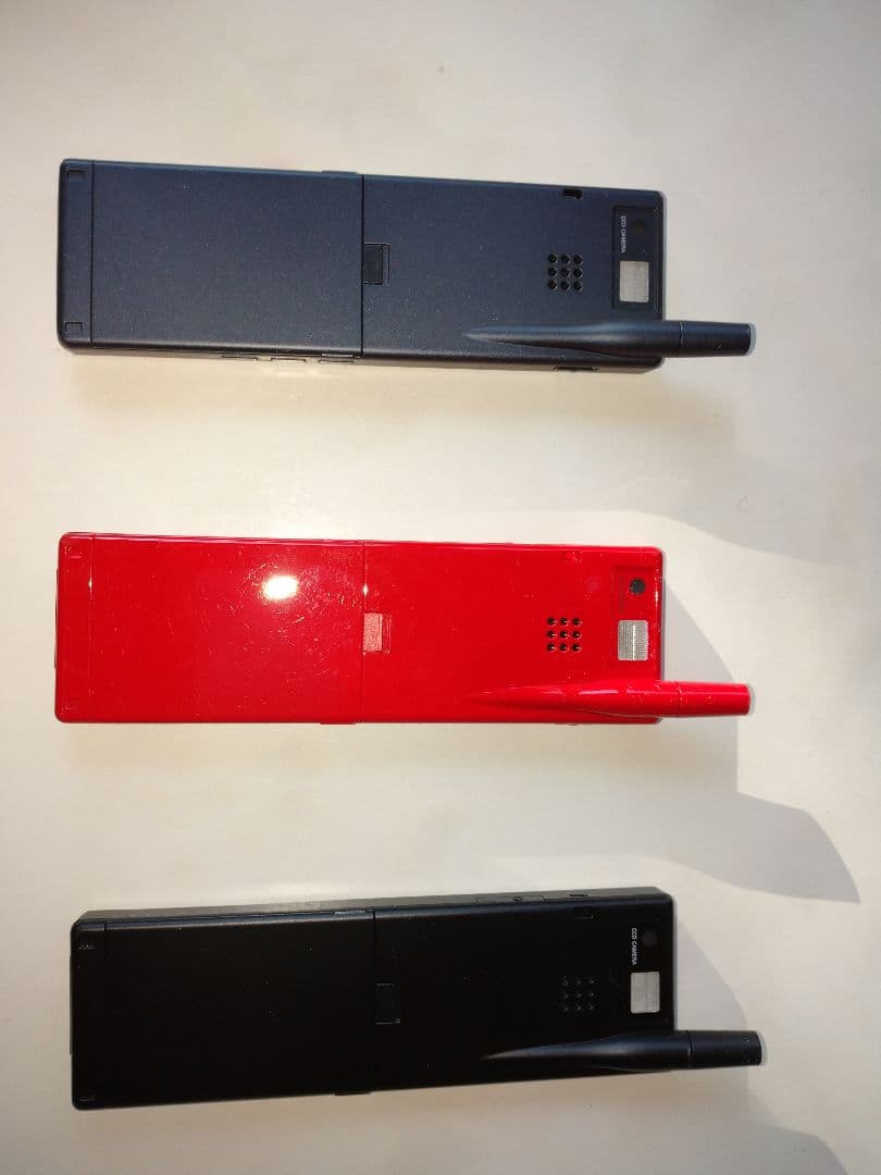 携帯電話　モックアップ　ガラケー