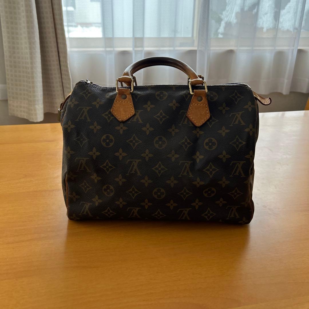 Louis Vuitton ダークブルー ハンドバッグ