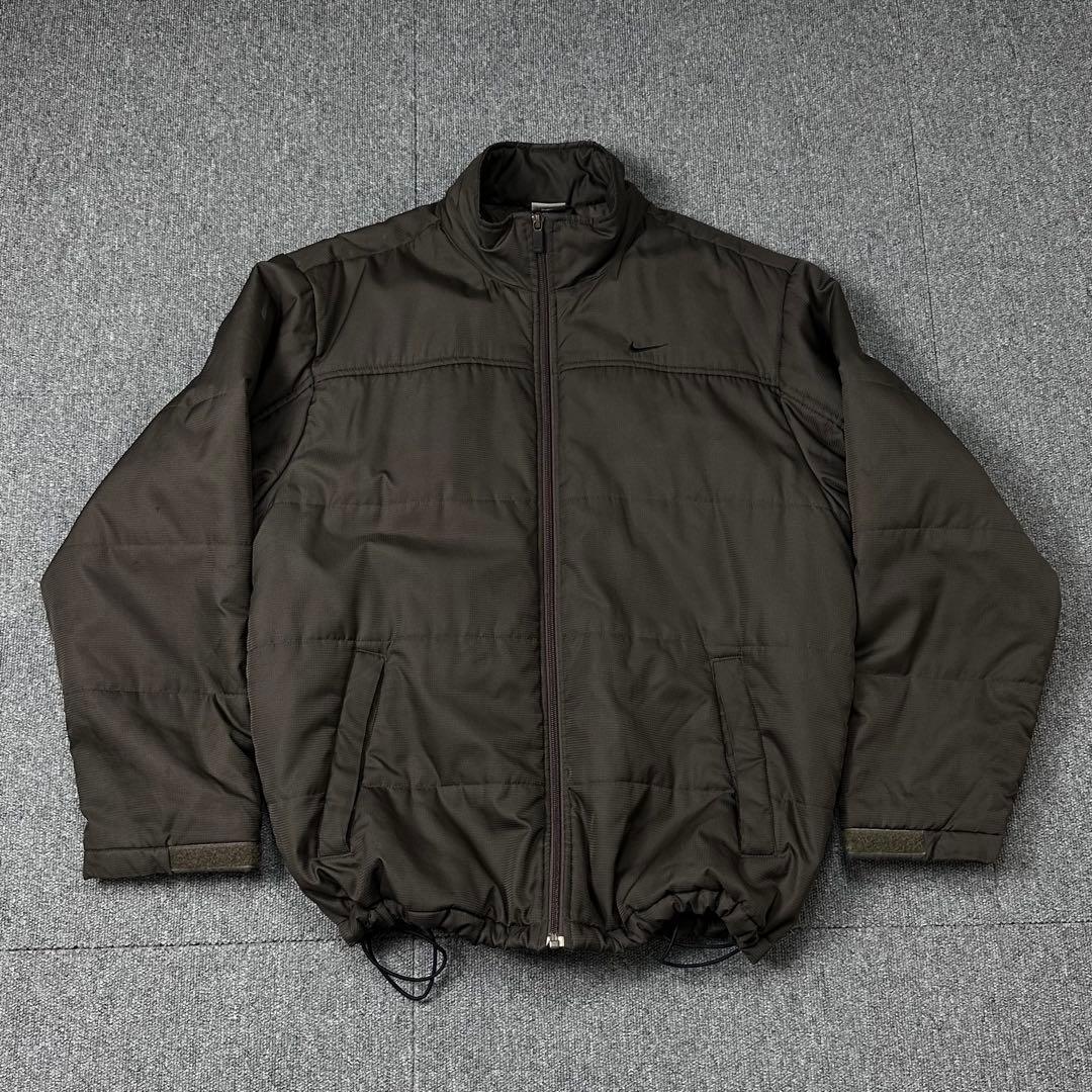 00s NIKE パファージャケット archive 中綿 y2k ドローコード