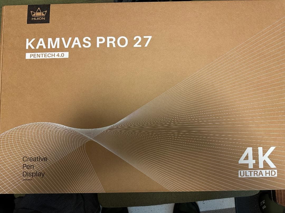 液タブ・ペンタブ HUION kamvas pro 27